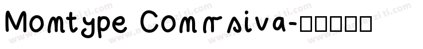 Montype Conrsiva字体转换